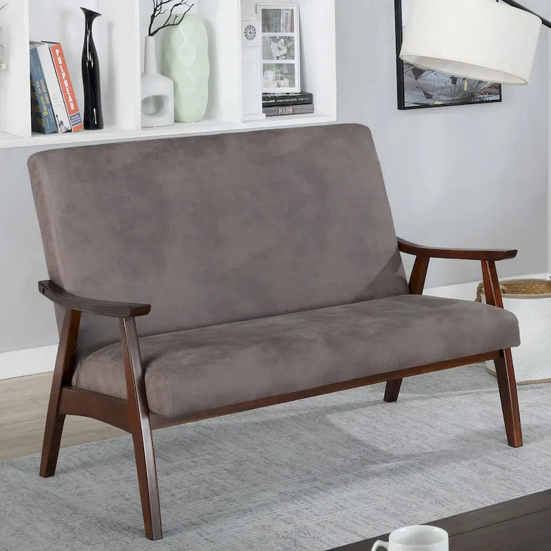 Balf kortárs műbőr kanapépad a Furniture of America kínálatából