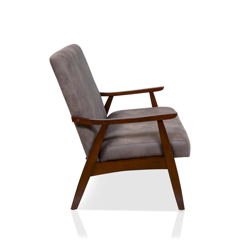 Balf kortárs műbőr kanapépad a Furniture of America kínálatából