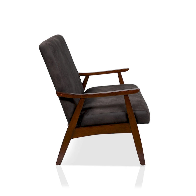Balf kortárs műbőr kanapépad a Furniture of America kínálatából