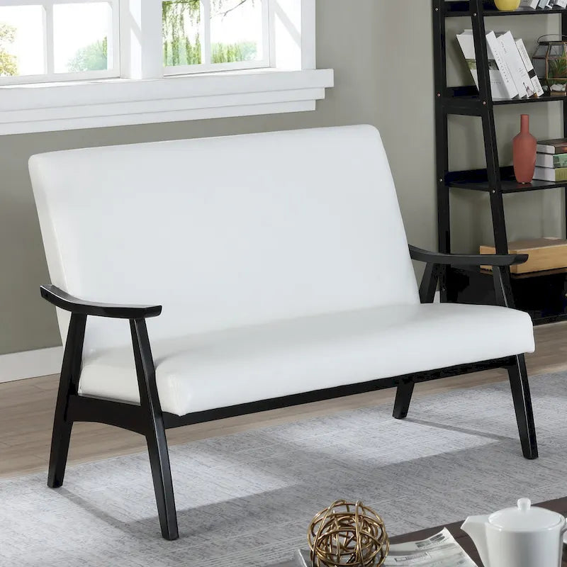 Balf kortárs műbőr kanapépad a Furniture of America kínálatából