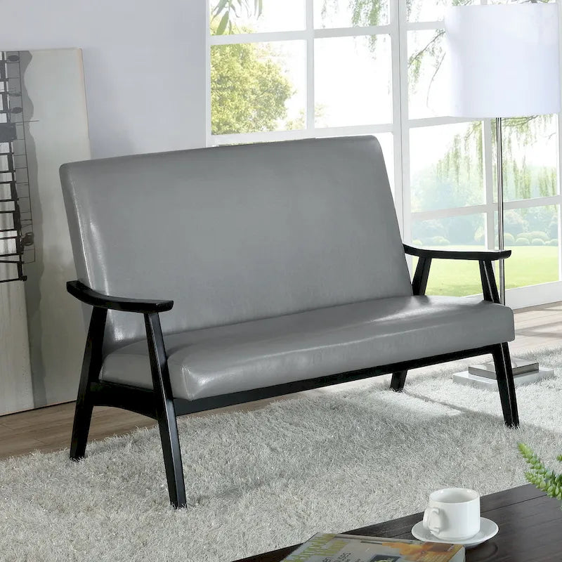 Balf kortárs műbőr kanapépad a Furniture of America kínálatából