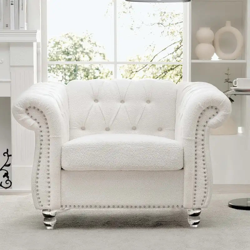 Comfortable Sofa For Living Room,with tight pleated rolled arms