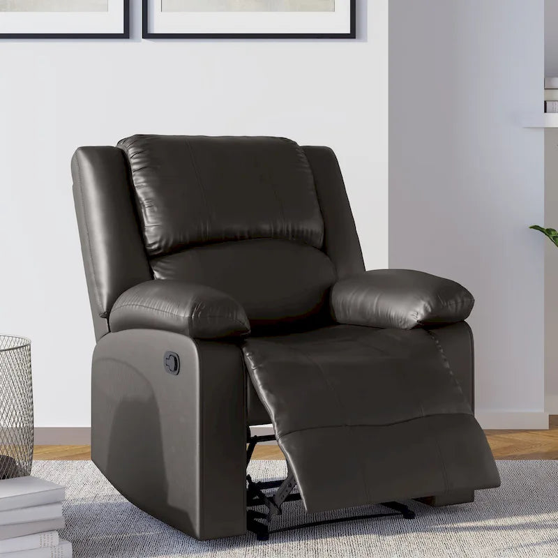 Relax A Lounger Porter manueller Relaxsessel aus Kunstleder von iLounge