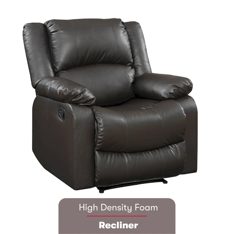 Relax A Lounger Porter manueller Relaxsessel aus Kunstleder von iLounge