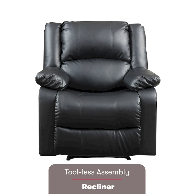 Relax A Lounger Porter manueller Relaxsessel aus Kunstleder von iLounge