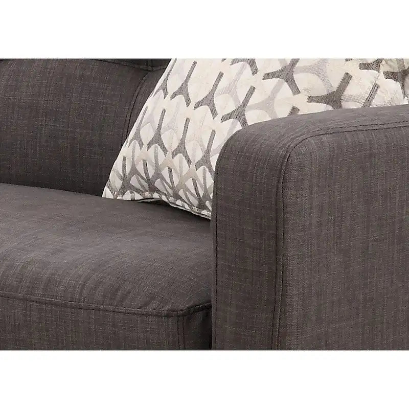 Carson Carrington Stykkisholmur modernes Sofa im Mid-Century-Stil, Anthrazit