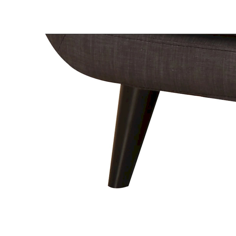 Carson Carrington Stykkisholmur modernes Sofa im Mid-Century-Stil, Anthrazit
