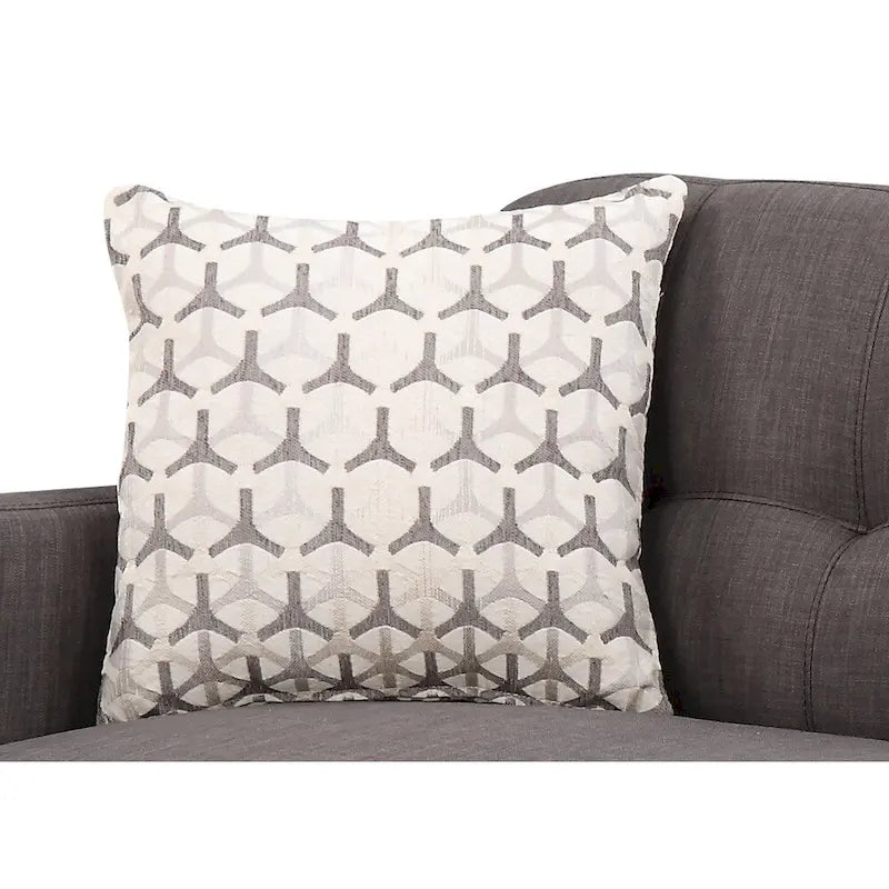 Carson Carrington Stykkisholmur modernes Sofa im Mid-Century-Stil, Anthrazit