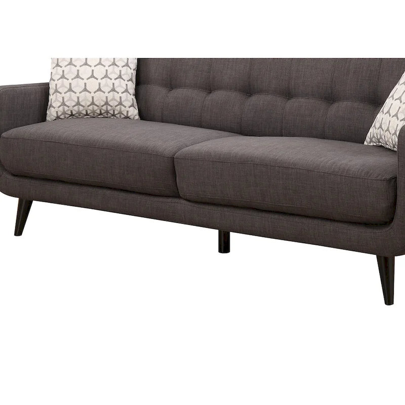 Carson Carrington Stykkisholmur modernes Sofa im Mid-Century-Stil, Anthrazit