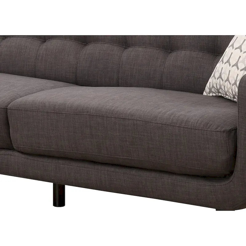 Carson Carrington Stykkisholmur modernes Sofa im Mid-Century-Stil, Anthrazit