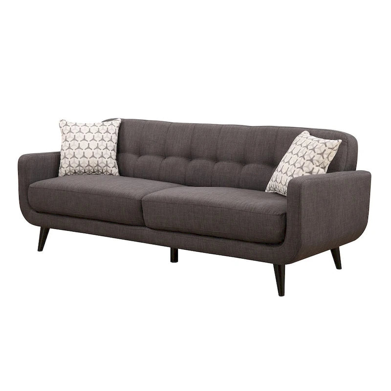 Carson Carrington Stykkisholmur modernes Sofa im Mid-Century-Stil, Anthrazit