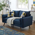 Carson Carrington Hedeby Upholstered Fabric Loveseat