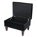 Transitional Brooklyn Upholstered Home Dcor Storage Bench