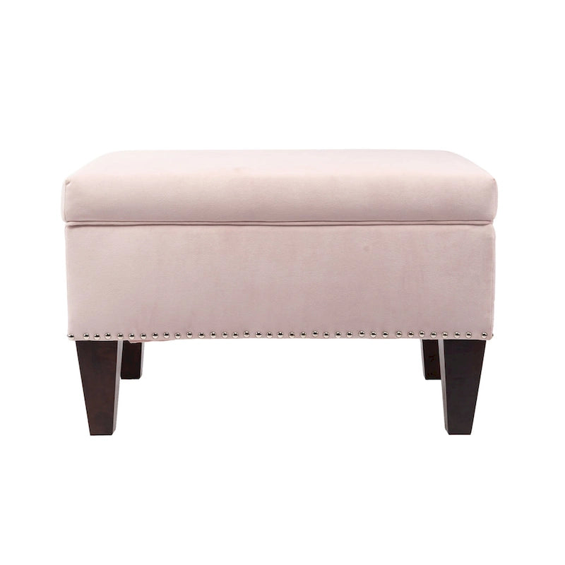 Transitional Brooklyn Upholstered Home Dcor Storage Bench