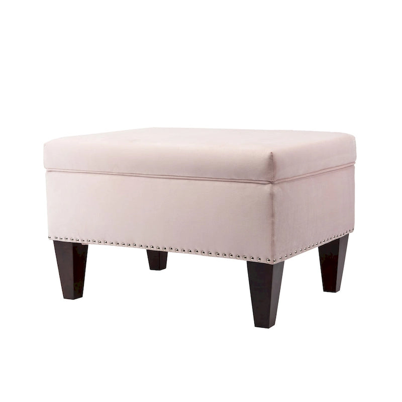 Transitional Brooklyn Upholstered Home Dcor Storage Bench