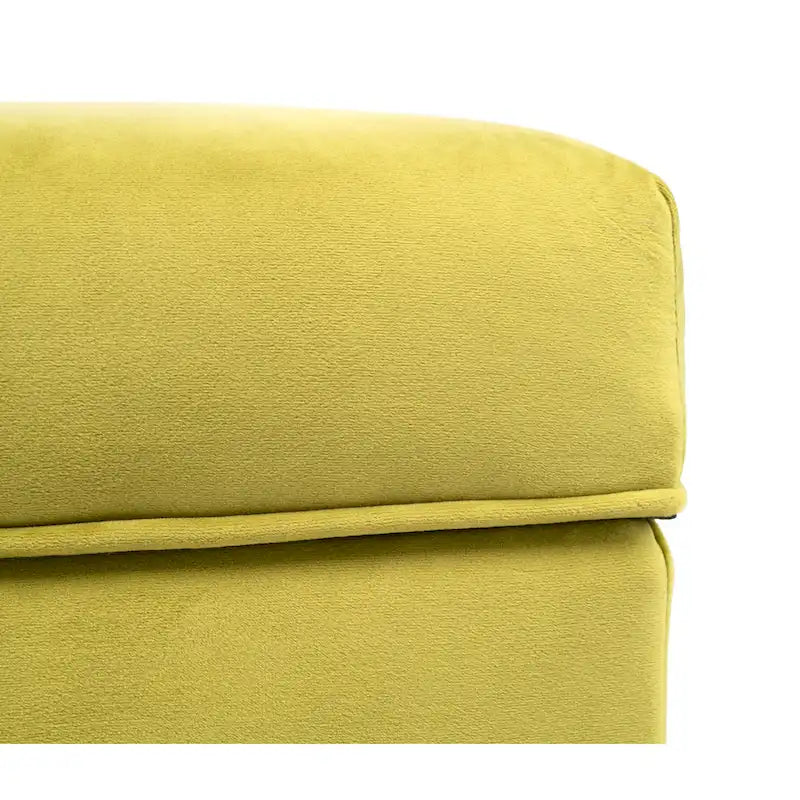 Transitional Brooklyn Upholstered Home Dcor Storage Bench