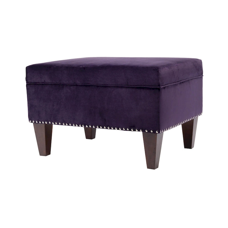 Transitional Brooklyn Upholstered Home Dcor Storage Bench