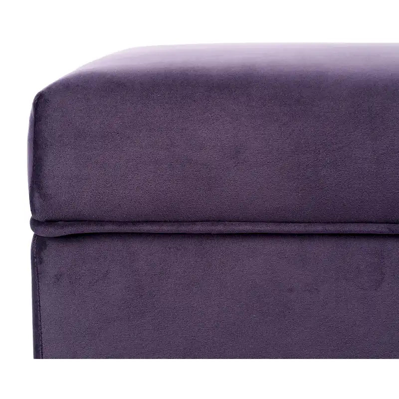 Transitional Brooklyn Upholstered Home Dcor Storage Bench