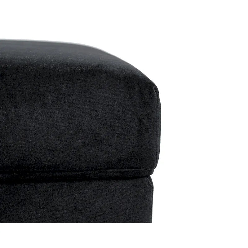 Transitional Brooklyn Upholstered Home Dcor Storage Bench