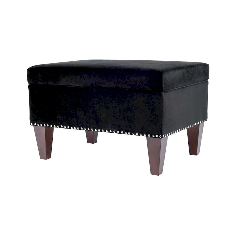 Transitional Brooklyn Upholstered Home Dcor Storage Bench