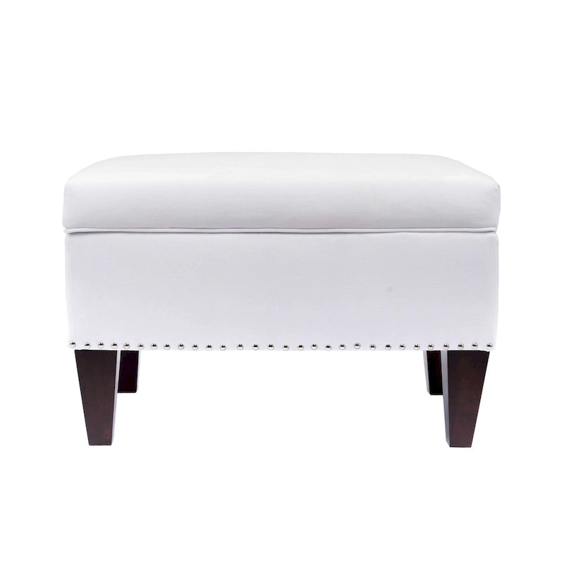 Transitional Brooklyn Upholstered Home Dcor Storage Bench