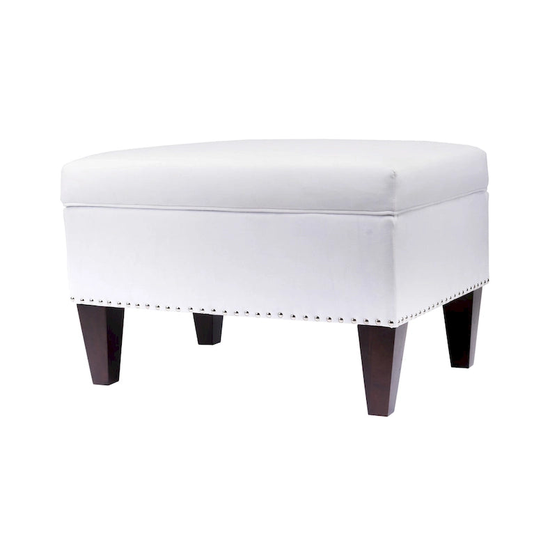 Transitional Brooklyn Upholstered Home Dcor Storage Bench