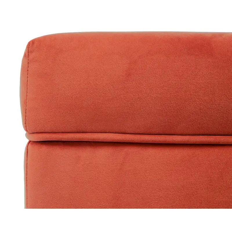 Transitional Brooklyn Upholstered Home Dcor Storage Bench