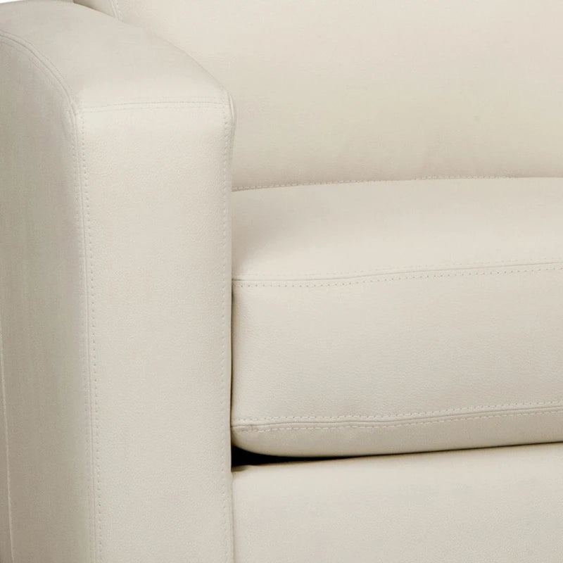 Juego de sofá, sofá de dos plazas y sillón de cuero italiano de grano superior Bryce