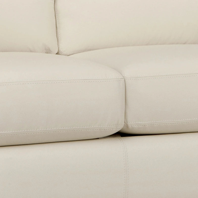 Juego de sofá, sofá de dos plazas y sillón de cuero italiano de grano superior Bryce