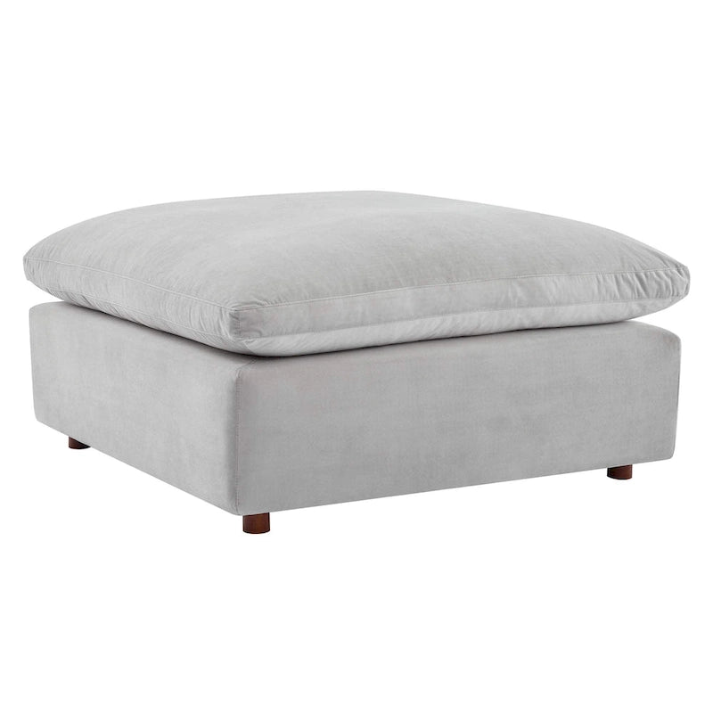 Canapé sectionnel Commix 6 pièces en velours généreusement rembourré de duvet