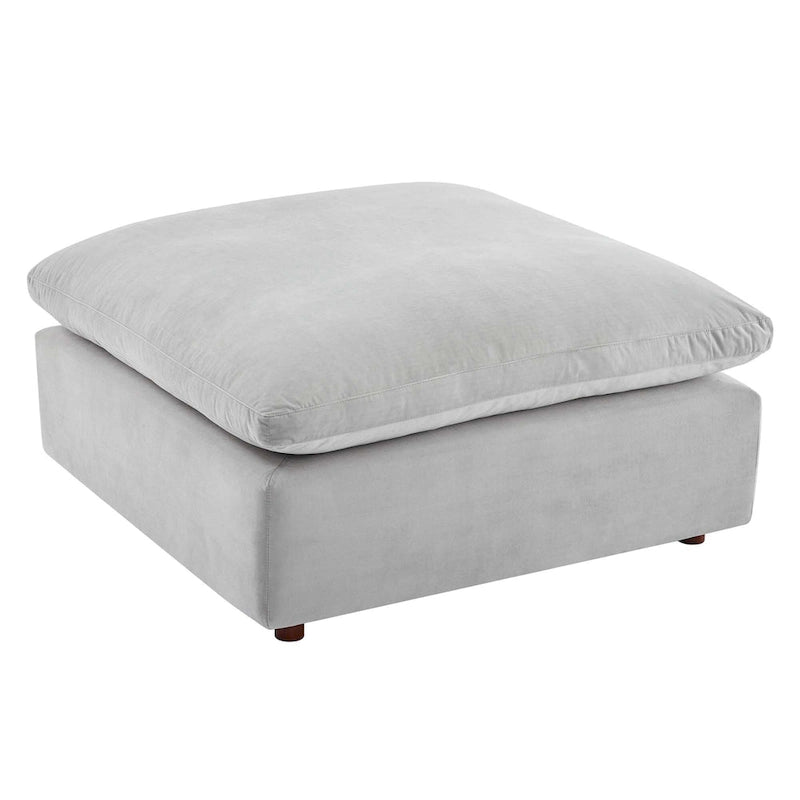 Canapé sectionnel Commix 6 pièces en velours généreusement rembourré de duvet
