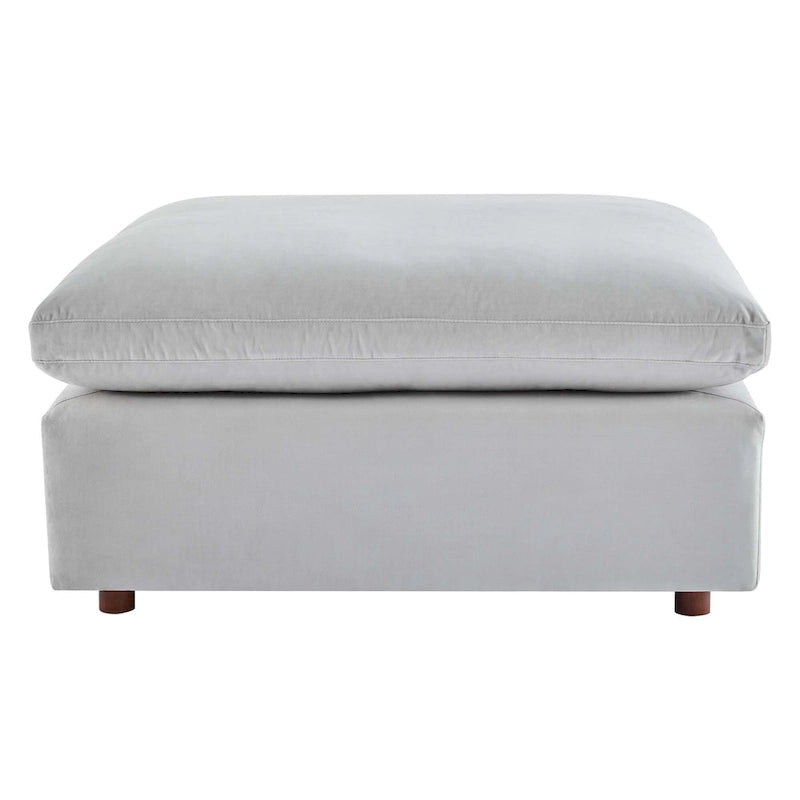 Canapé sectionnel Commix 6 pièces en velours généreusement rembourré de duvet