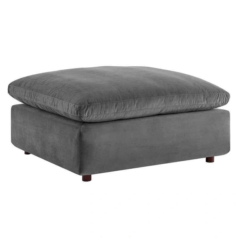 Canapé sectionnel Commix 6 pièces en velours généreusement rembourré de duvet