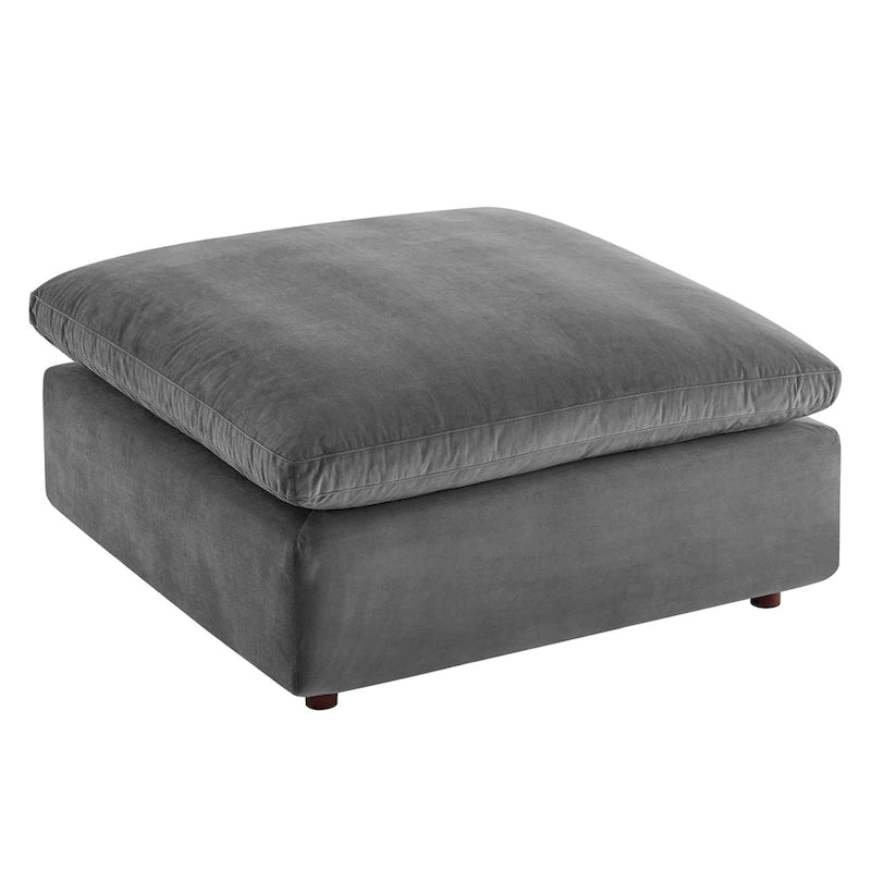 Canapé sectionnel Commix 6 pièces en velours généreusement rembourré de duvet