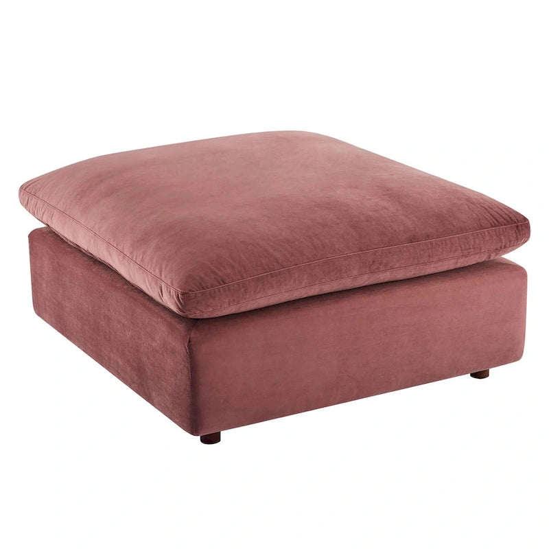 Canapé sectionnel Commix 6 pièces en velours généreusement rembourré de duvet