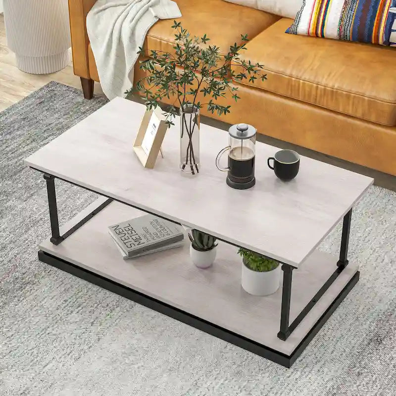Marcin Transitional 47-inch 1-Shelf Coffee Table by Furniture of America