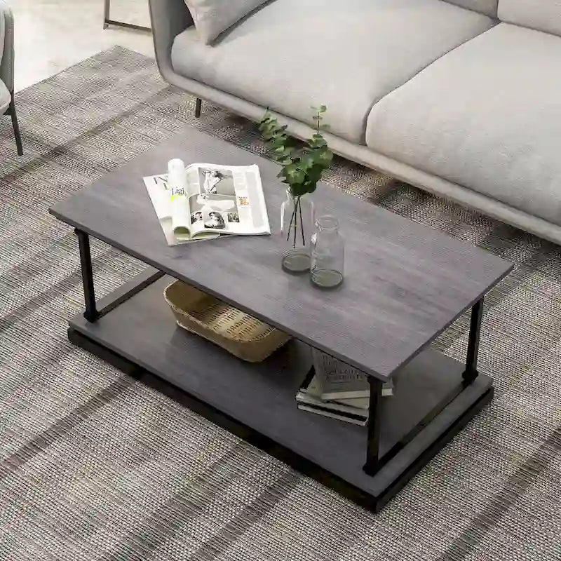 Marcin Transitional 47-inch 1-Shelf Coffee Table by Furniture of America