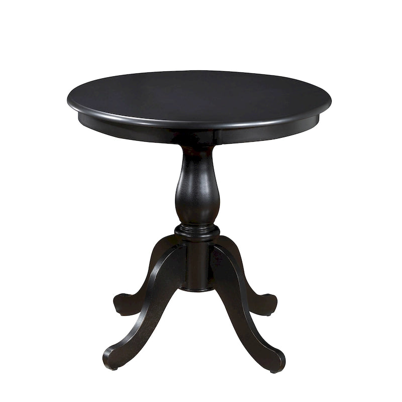 Mesa de comedor redonda con pedestal Parnasuss de Copper Grove