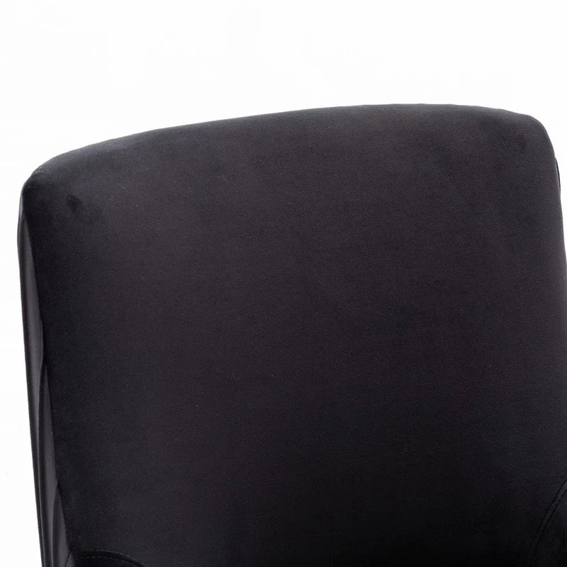 Set di 2 sedie da pranzo con rivestimento in velluto stile metà secolo SEYNAR, con maniglia posteriore