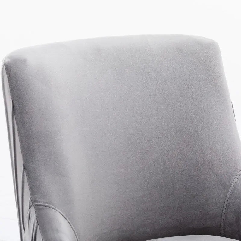 Set di 2 sedie da pranzo con rivestimento in velluto stile metà secolo SEYNAR, con maniglia posteriore
