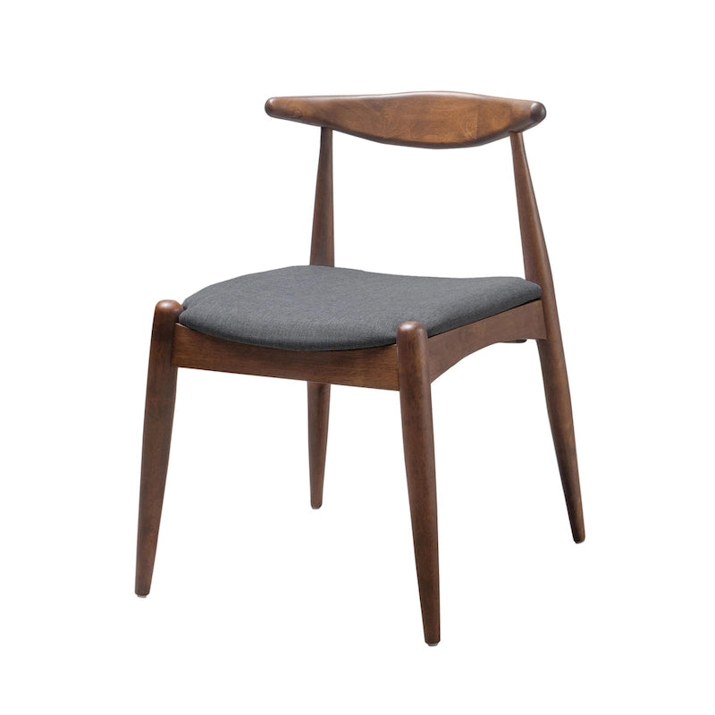Francie Esszimmerstühle im Mid-Century-Modern-Stil (2er-Set) von Christopher Knight Home – 20.50 W x 20.25 L x 29.75 H