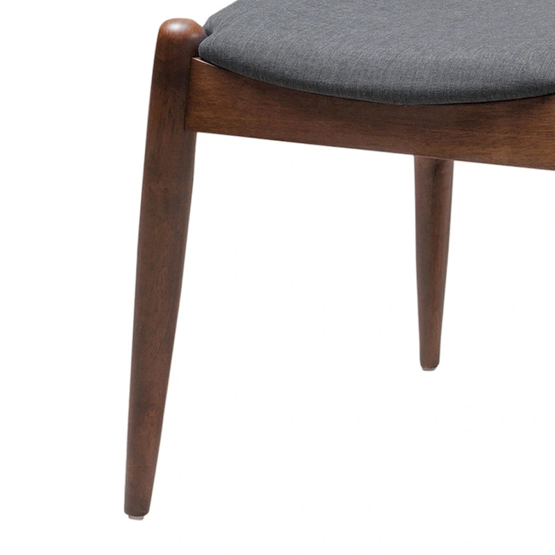 Francie Esszimmerstühle im Mid-Century-Modern-Stil (2er-Set) von Christopher Knight Home – 20.50 W x 20.25 L x 29.75 H