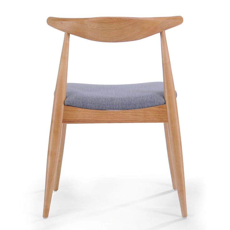 Francie Esszimmerstühle im Mid-Century-Modern-Stil (2er-Set) von Christopher Knight Home – 20.50 W x 20.25 L x 29.75 H