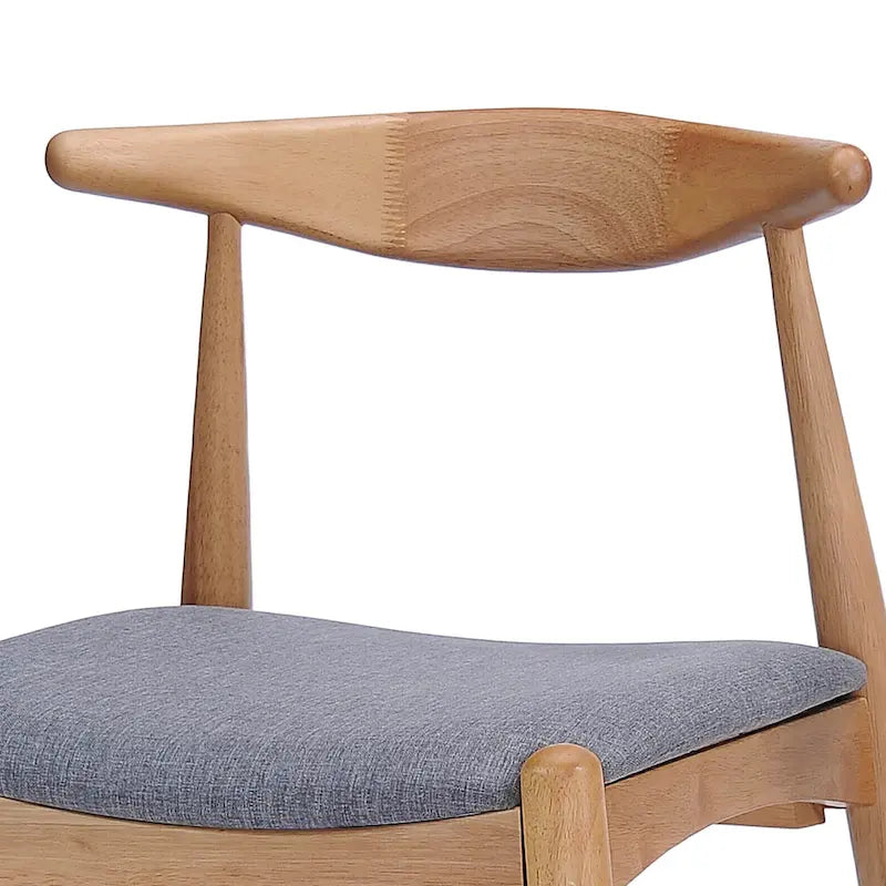Francie Esszimmerstühle im Mid-Century-Modern-Stil (2er-Set) von Christopher Knight Home – 20.50 W x 20.25 L x 29.75 H