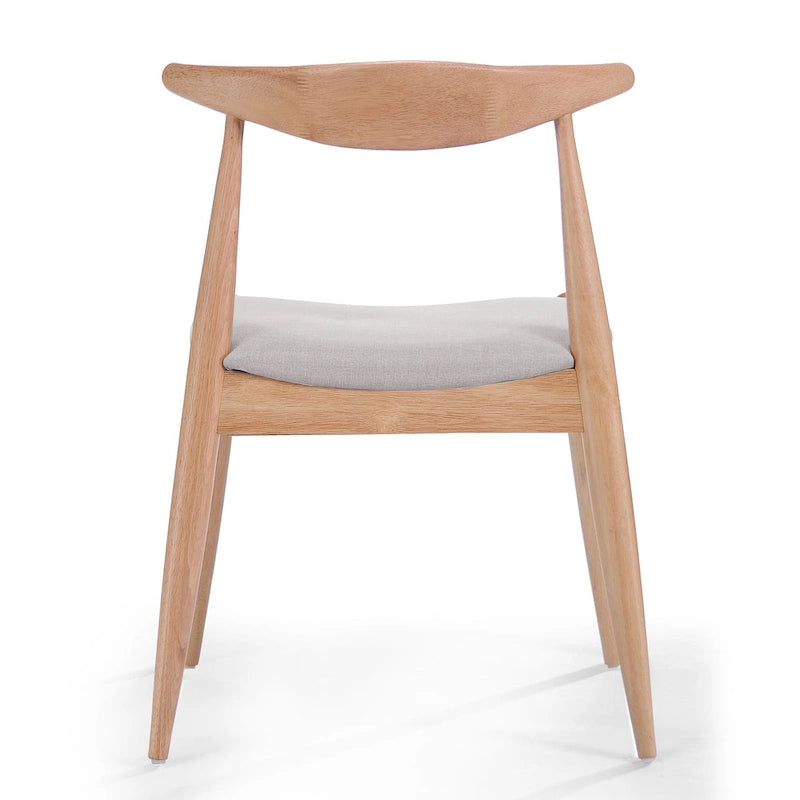 Francie Esszimmerstühle im Mid-Century-Modern-Stil (2er-Set) von Christopher Knight Home – 20.50 W x 20.25 L x 29.75 H