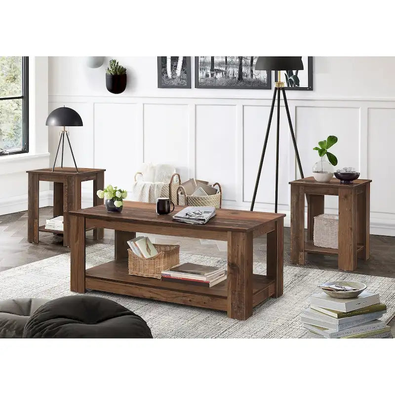 Gloria 3-teiliges Couchtisch-Set