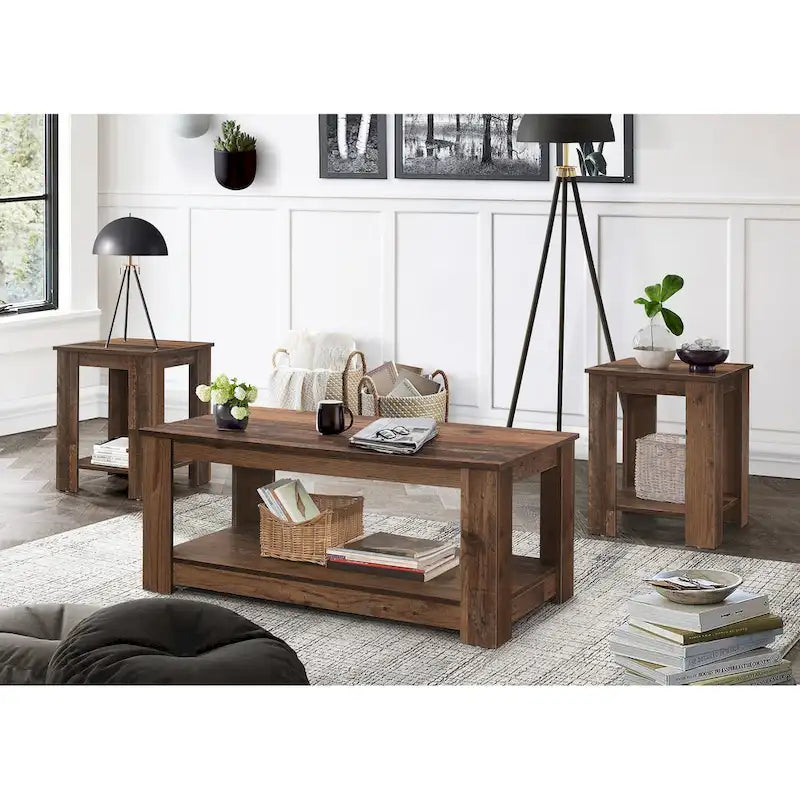 Gloria 3-teiliges Couchtisch-Set