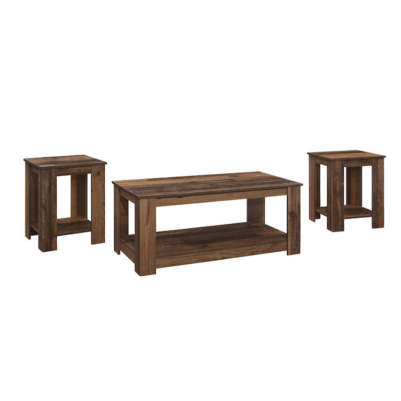 Gloria 3-teiliges Couchtisch-Set