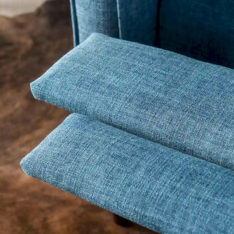 Christopher Knight Home Mervynn Orta Yüzyıl Moderni Düğme Kapitoneli Kumaş Berjer