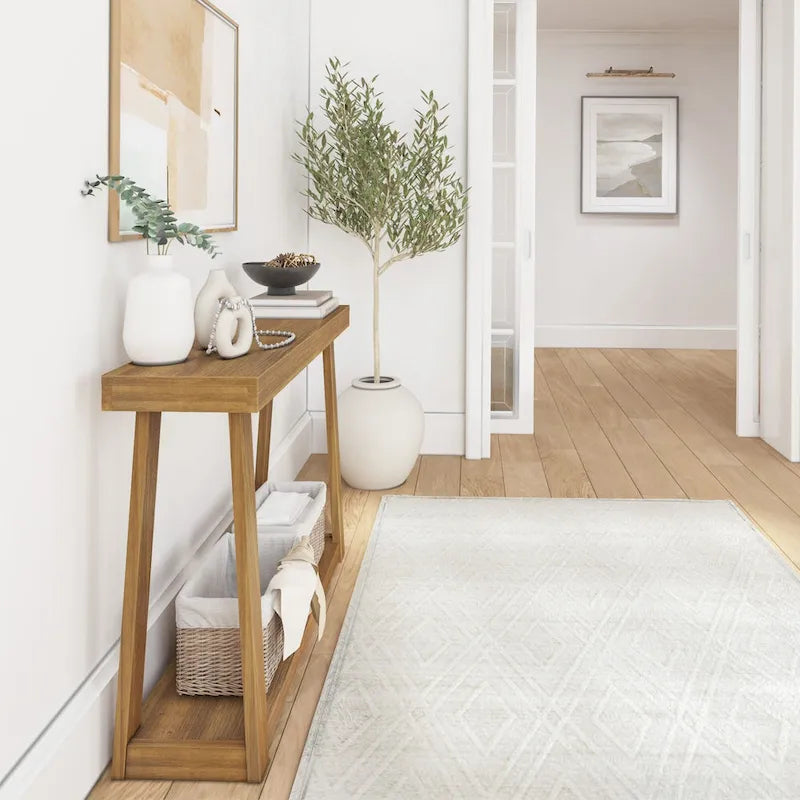 Plank and Beam Klasik Raflı Konsol Masa - 46